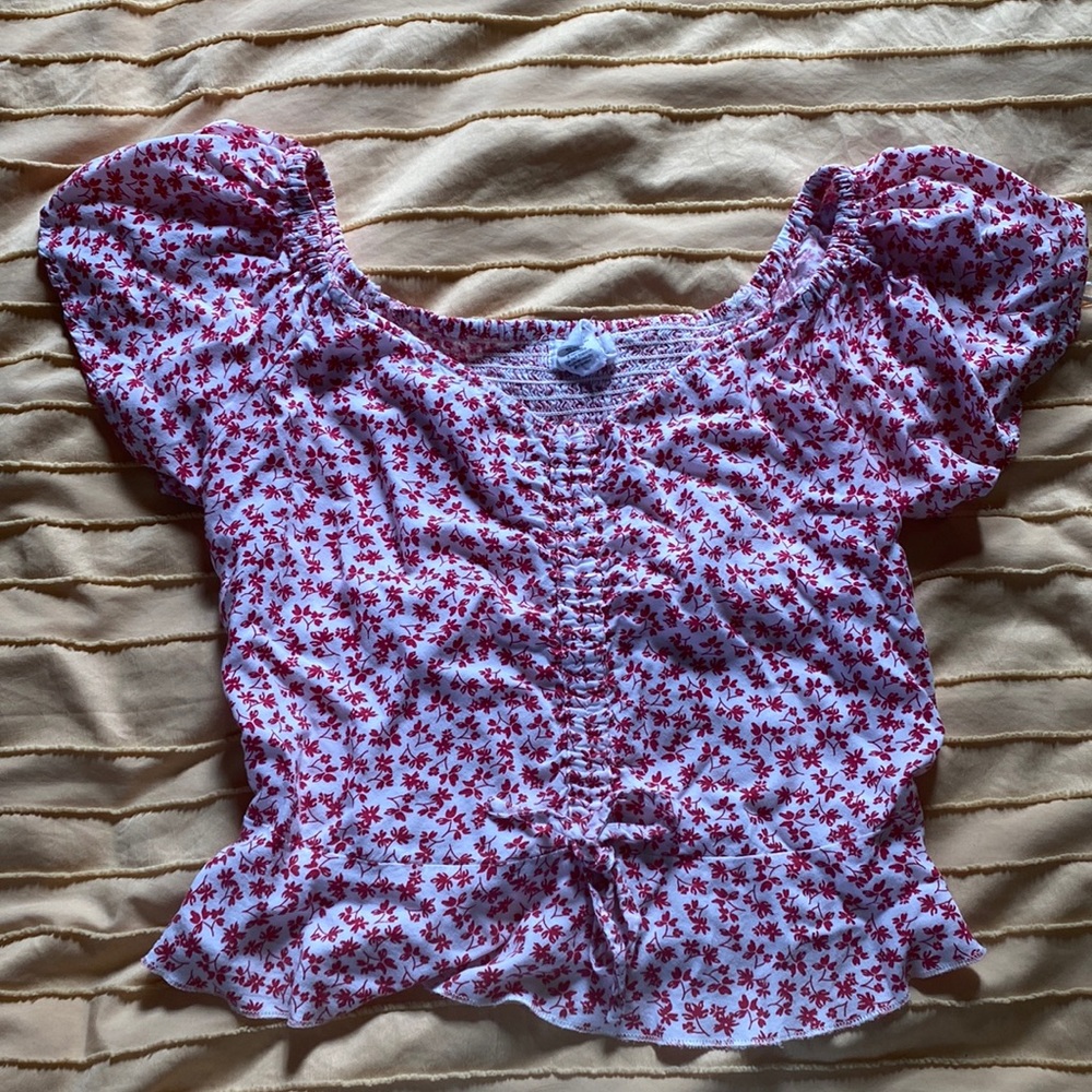 Baby doll floral top